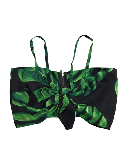 Top con estampado de hojas tropicales Dolce Gabbana - Image 6