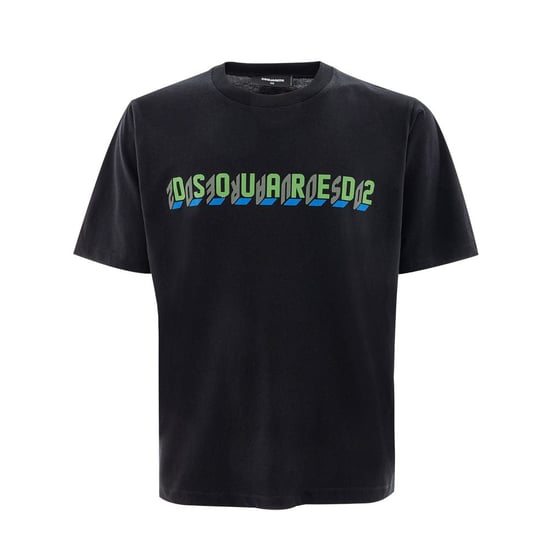 Dsquared² Camiseta de Algodón Negra - Image 1