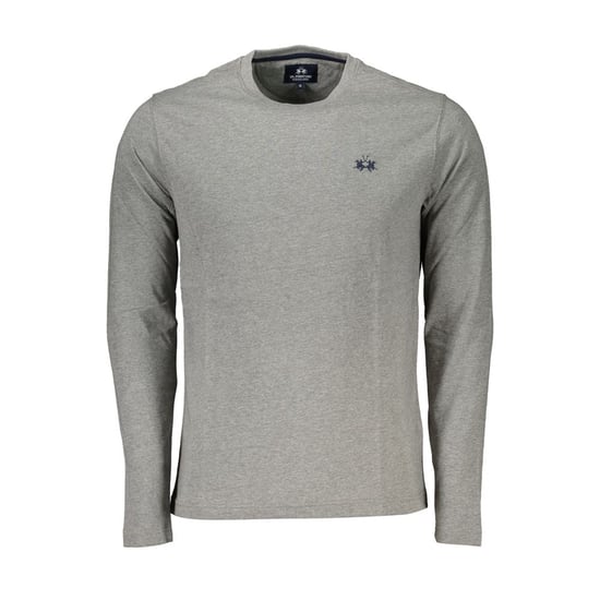La Martina Camiseta de Algodón Gris para Hombre - Image 1
