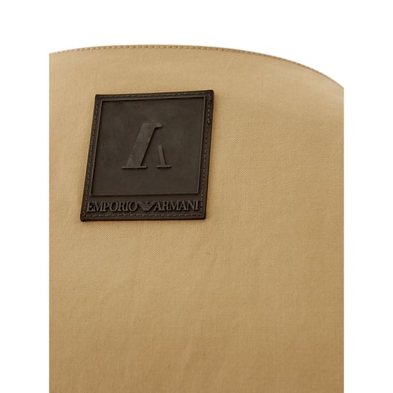 Camiseta de algodón marrón Emporio Armani - Image 4