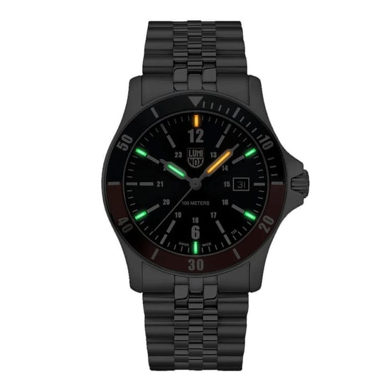 Reloj deportivo Luminox de acero inoxidable gris - Image 2