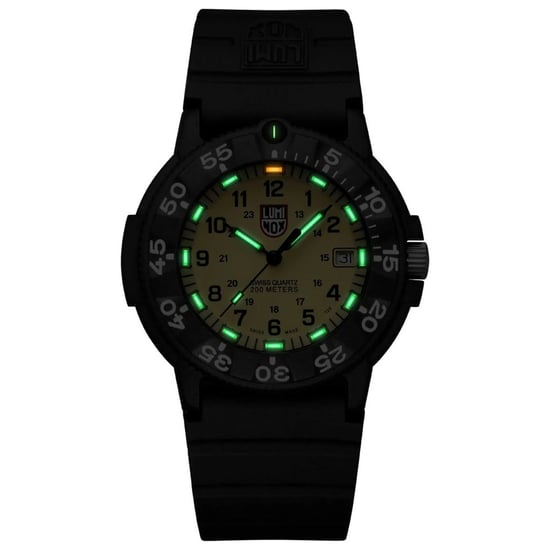 Reloj de Deportiva de Goma Negra Luminox - Image 2