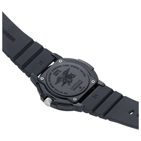 Reloj de Deportiva de Goma Negra Luminox - Image 3