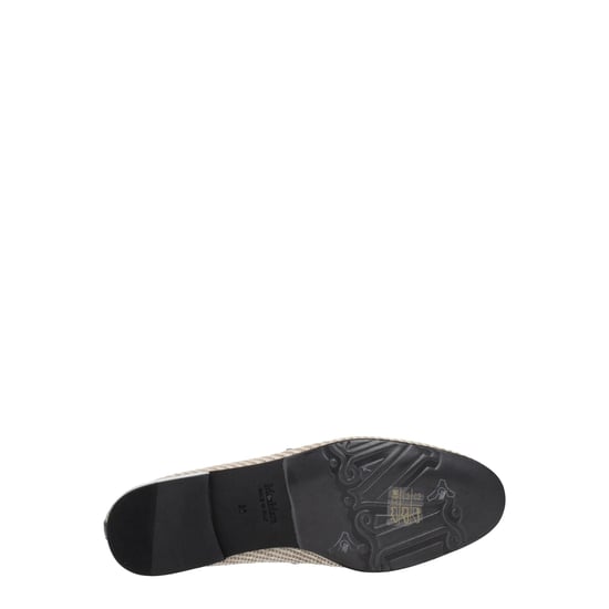 Mocasines Max Mara de Tela Beige sin Cordones - Image 5