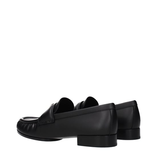 Mocasines de cuero negro sin cordones de Givenchy - Image 4