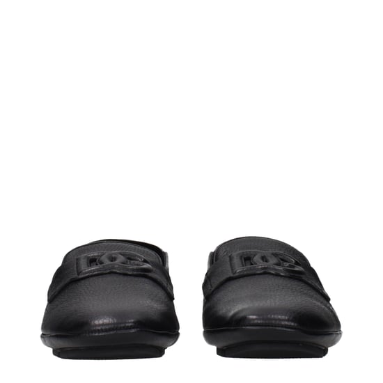 Mocasines Negros de Cuero Dolce & Gabbana - Image 3