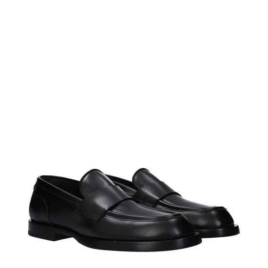 Mocasines Negros de Cuero Dolce & Gabbana - Image 2
