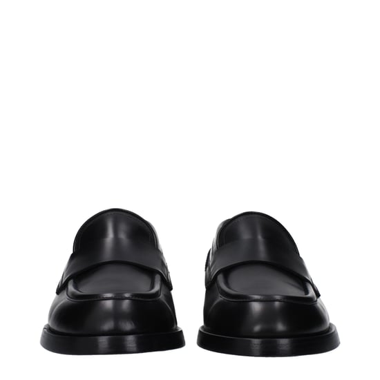 Mocasines Negros de Cuero Dolce & Gabbana - Image 3