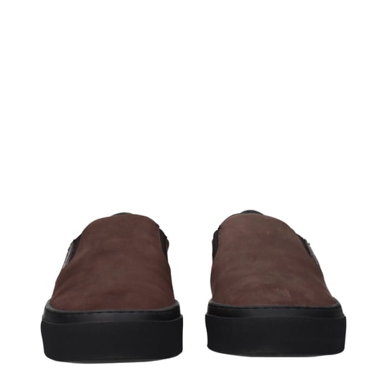Moncler Mocasines de Piel Marrón Slip-On - Image 3