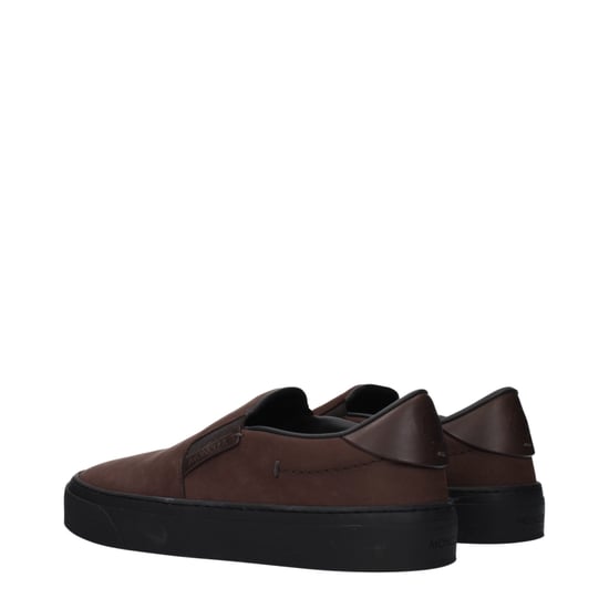 Moncler Mocasines de Piel Marrón Slip-On - Image 4