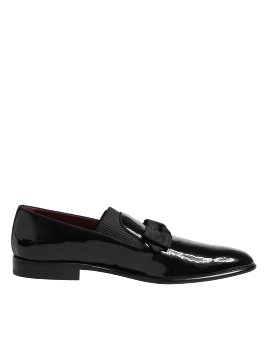 Mocasines de cuero negro para hombre Dolce & Gabbana - Image 1