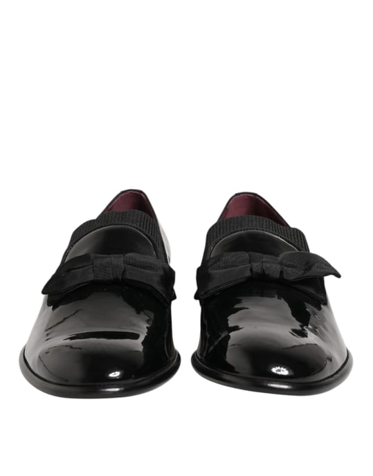Mocasines de cuero negro para hombre Dolce & Gabbana - Image 3