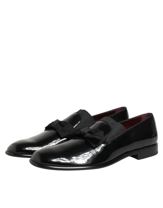 Mocasines de cuero negro para hombre Dolce & Gabbana - Image 5