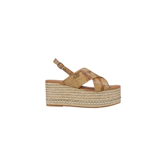 Sandalias de Plataforma de Polietileno Beige Alviero Martini Prima Classe - Image 1