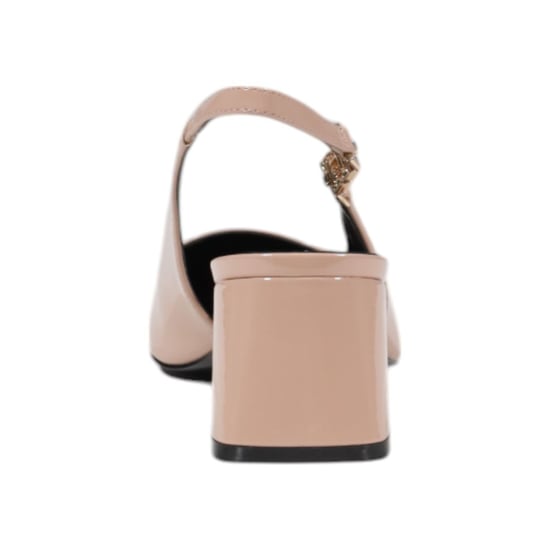 Sandalias de plataforma de polietileno rosa Guess - Image 4