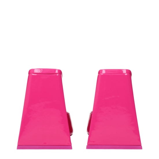 Las Sandalias de Plataforma de Cuero Rosa The Attico - Image 5