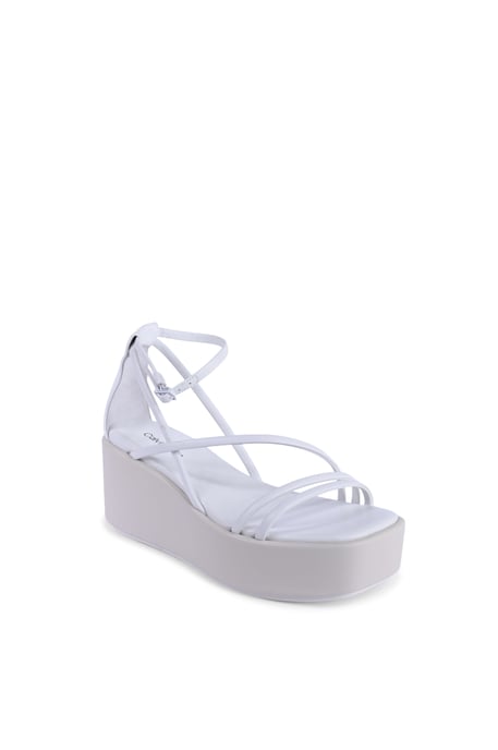 Sandalias de cuña con plataforma y múltiples tiras - Image 2