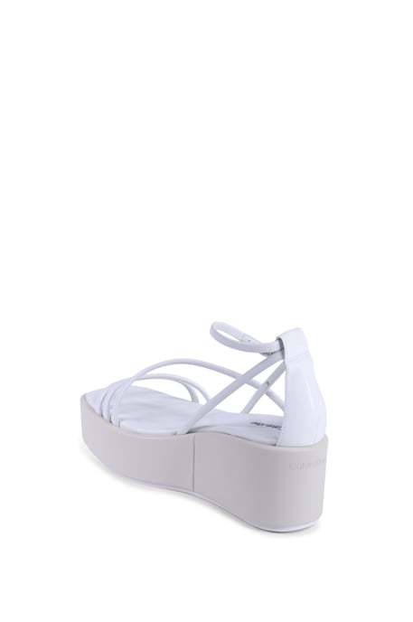 Sandalias de cuña con plataforma y múltiples tiras - Image 3