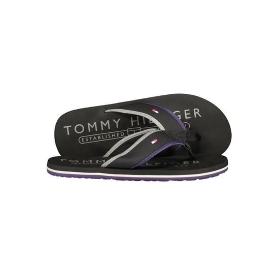 Tommy Hilfiger Nero Poliéster Hombre Chancla - Image 1