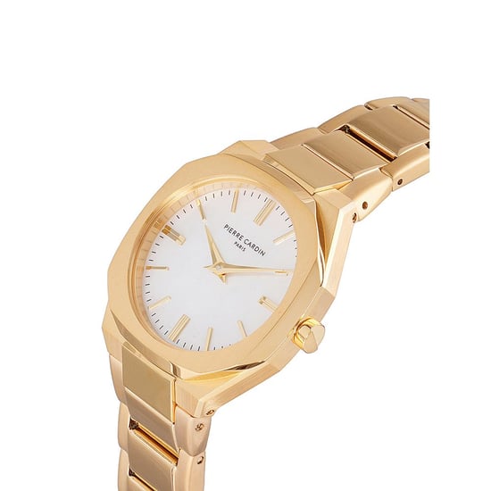 Reloj de vestir de acero inoxidable dorado Pierre Cardin - Image 2