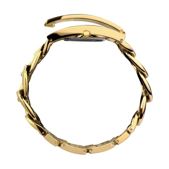 Reloj de pulsera de acero inoxidable dorado Timex - Image 2