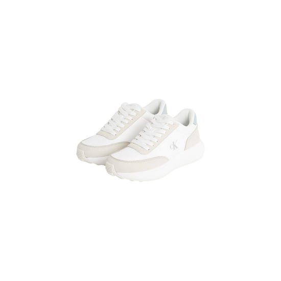 Zapatillas Deportivas de Cuero Beige Calvin Klein Jeans - Image 3