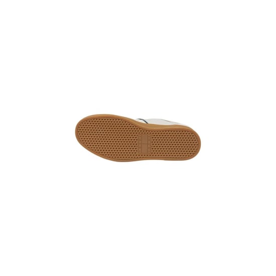 Zapatillas bajas de cuero crema Tommy Hilfiger Jeans - Image 5