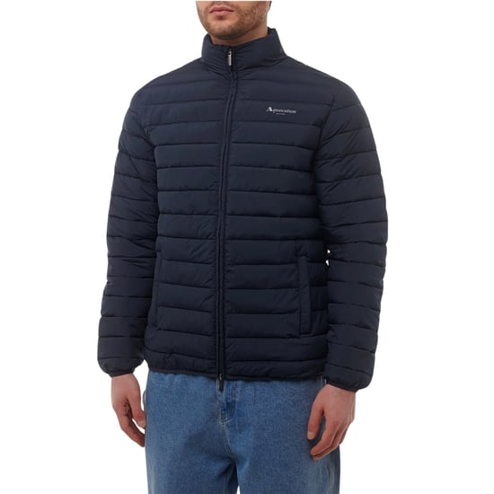 Chaqueta Aquascutum Active Rlg Active De Cuello Alto 100 G Azul Marino - Image 3