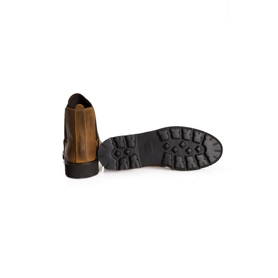Bota de Hombre de Piel de Ternera Marrón de Lujo Roberto Pepe - Image 4