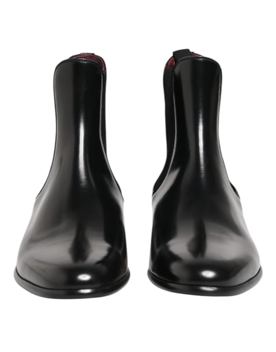 Botas Chelsea negras de media caña Slip On de Dolce & Gabbana - Image 2