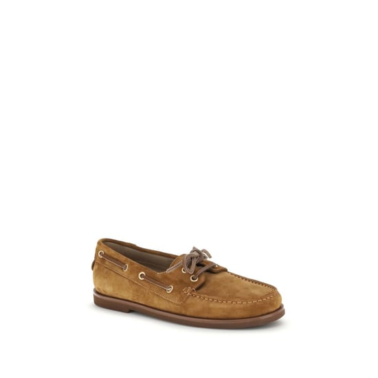 Mocasines Slip-On de Cuero de Ternera Marrón Bos Taurus Gianvito Rossi - Image 2