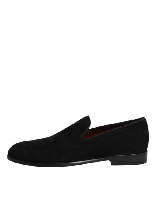 Mocasines formales de ante negro Dolce & Gabbana - Image 6