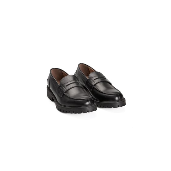 Roberto Pepe Mocasín de Lujo de Piel de Ternera Negra para Hombre - Image 3