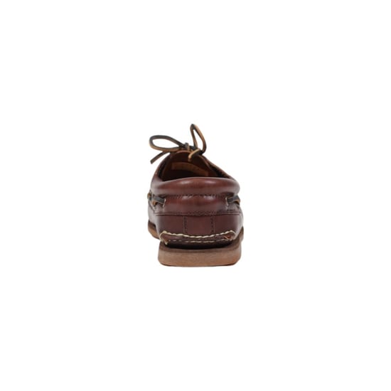 Mocasines de piel marrón Timberland sin cordones - Image 4