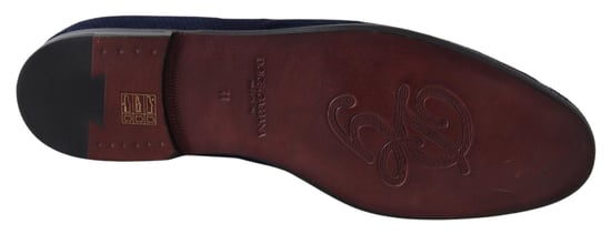 Zapatos Mocasines de Piel de Caimán Azul de Dolce & Gabbana - Image 2