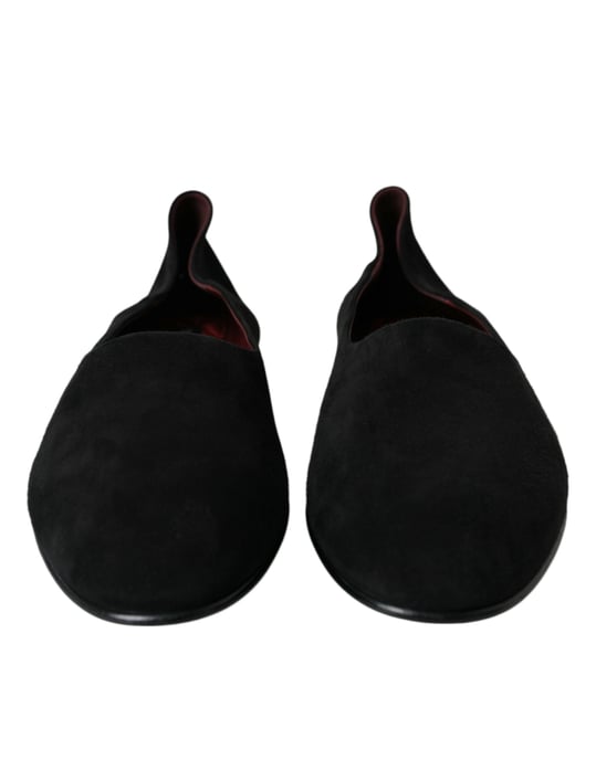 Mocasines Formales de Ante Negro Dolce & Gabbana - Image 2