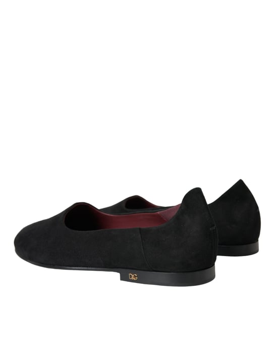 Mocasines Formales de Ante Negro Dolce & Gabbana - Image 4