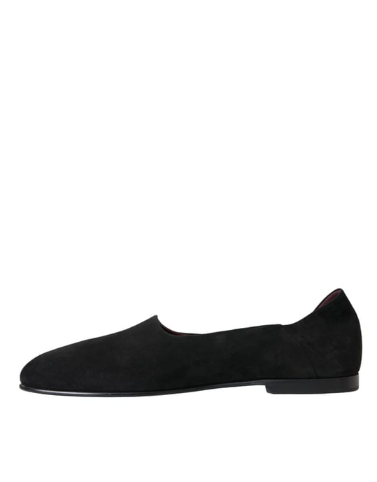 Mocasines Formales de Ante Negro Dolce & Gabbana - Image 5