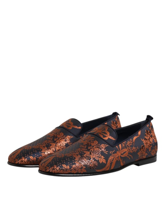 Zapatos Slip On de Poliéster Jacquard Negro Dolce & Gabbana - Image 4