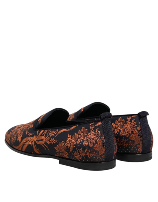 Zapatos Slip On de Poliéster Jacquard Negro Dolce & Gabbana - Image 5