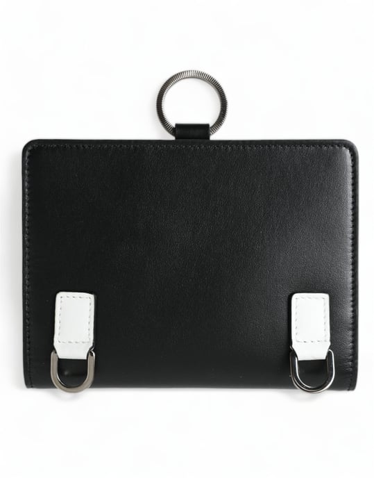 Tarjetero de cuero negro con adornos de cristal Dolce & Gabbana - Image 4