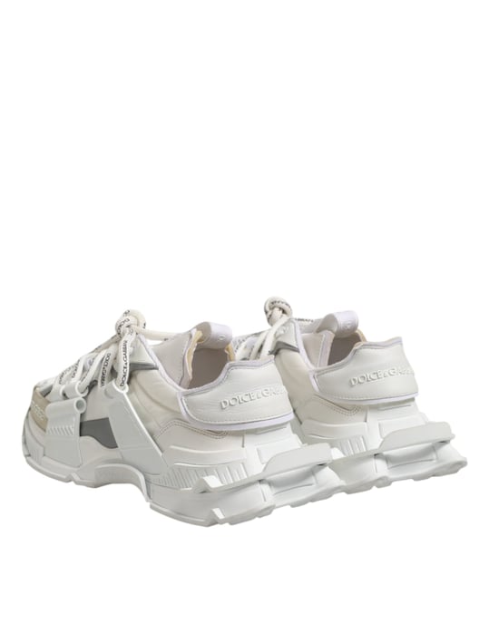 Zapatillas bajas Space blancas y grises de Dolce & Gabbana - Image 5