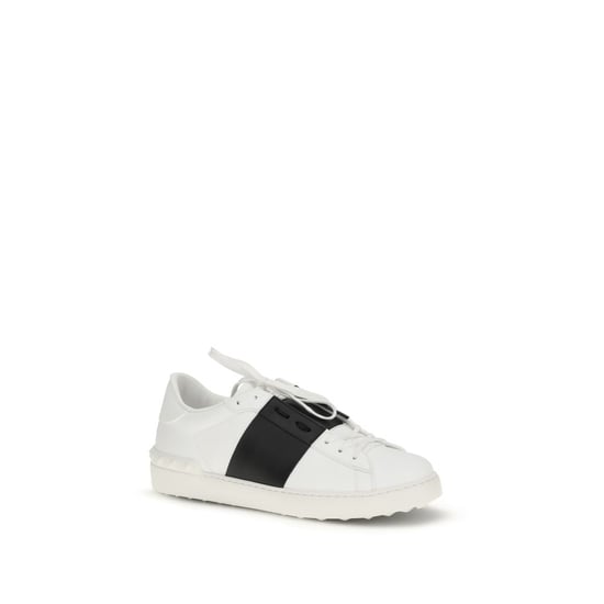Zapatillas bajas de piel de ternero blanca Bos Taurus de Valentino Garavani - Image 2