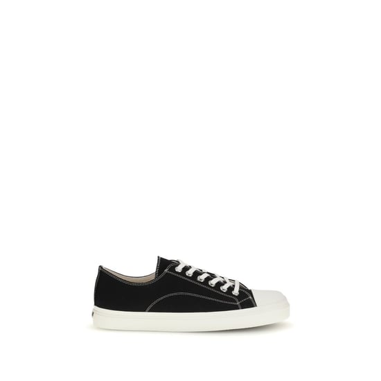 Zapatillas bajas de algodón negras Moschino - Image 1