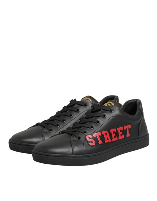 Zapatillas bajas para hombres Dolce & Gabbana Black Street Life - Image 2