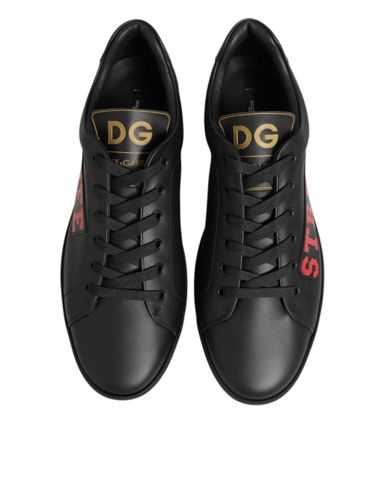 Zapatillas bajas para hombres Dolce & Gabbana Black Street Life - Image 4