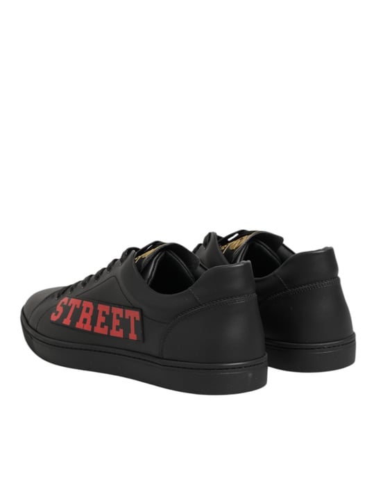 Zapatillas bajas para hombres Dolce & Gabbana Black Street Life - Image 5