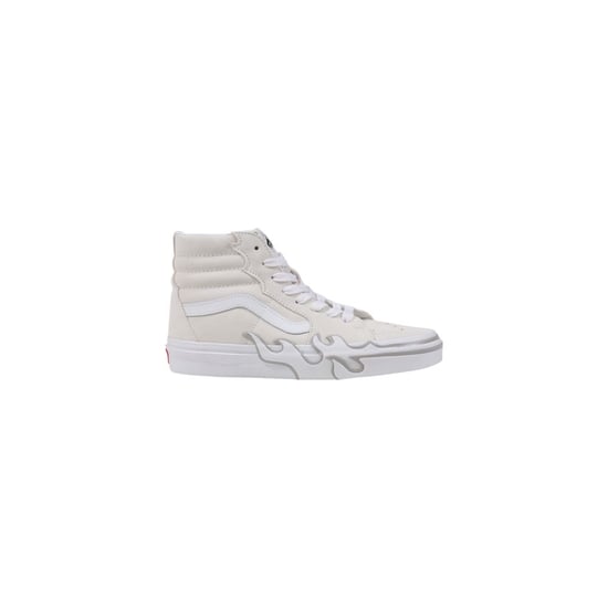 Zapatillas altas de cuero de gamuza blanca Vans - Image 1