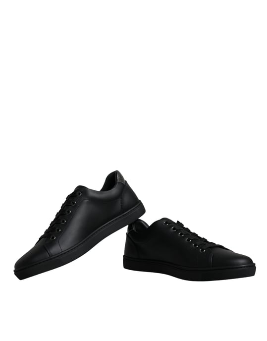 Zapatillas de Hombre Dolce & Gabbana Black London Sacred Heart - Image 6