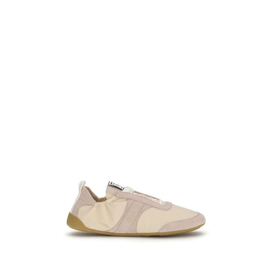 Zapatillas Deportivas de Nílon Beige Chloé - Image 1